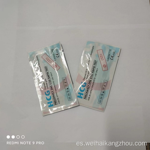 Baby Check Quick HCG Prueba de embarazo Cassette